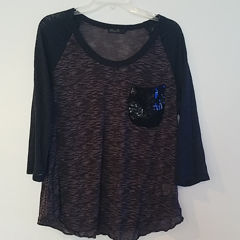 Women's burnout style top